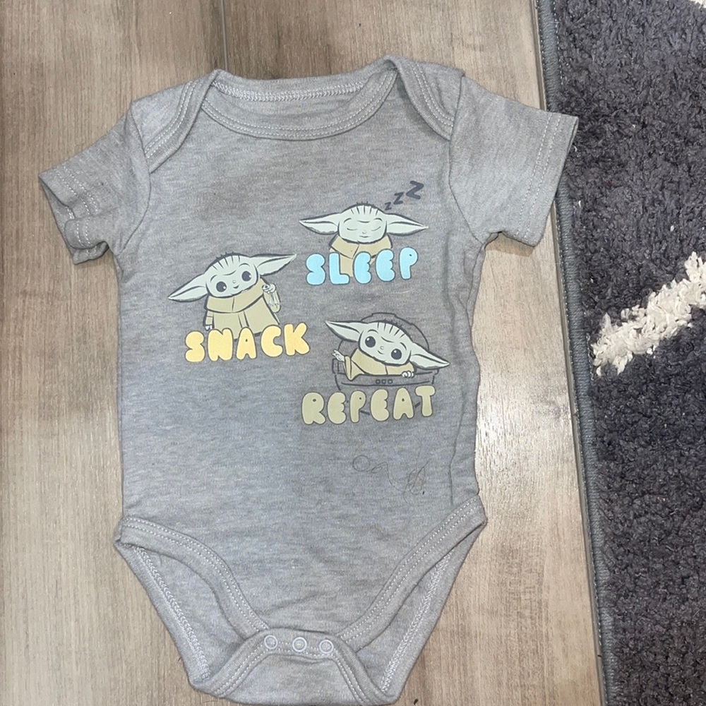Yoda onesie